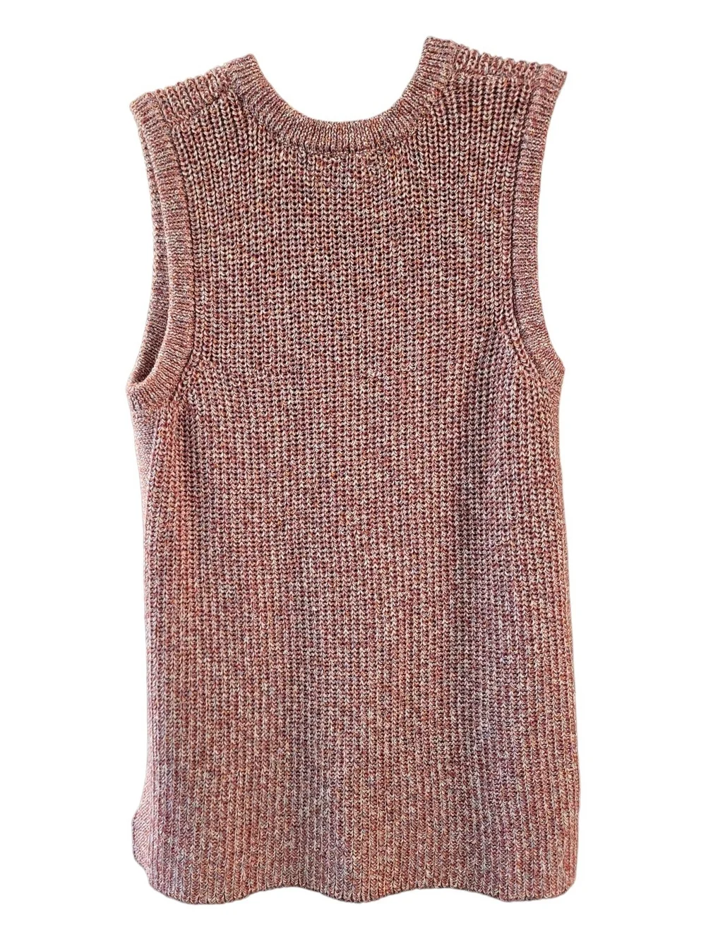 NWOT Ella Moss Junior's Marge Ribbed Knit Sleeveless Sweater Tank - Size XXL